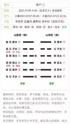 热卜六爻排盘app