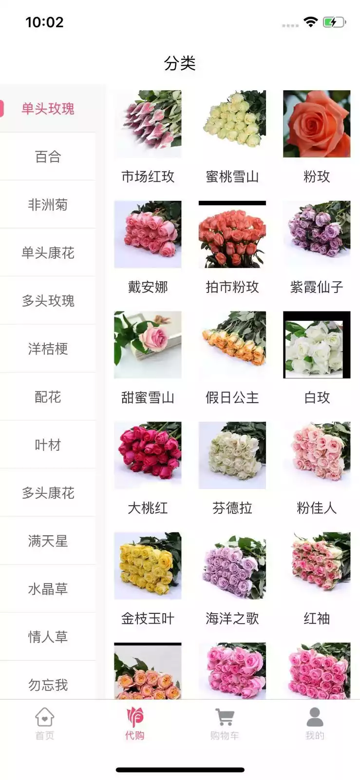 嘉佳花卉鲜花批发一件代发